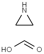 Formic acid, compd. with aziridine homopolymer Struktur