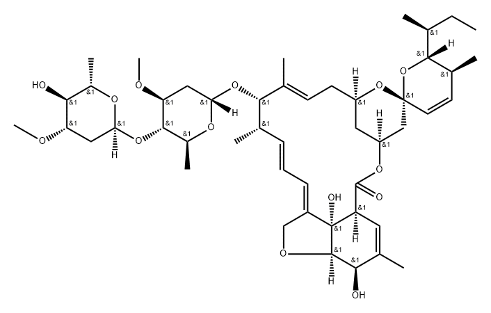 Avermectin B1a, epi- Struktur