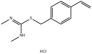 N,N′-dimethylcarbamimidothioicacid(4-ethenylphenyl)methyl ester
?hydrochloride (1:1) Struktur