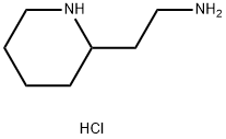 2-(Piperidin-2-yl)ethanamine hydrochloride Struktur