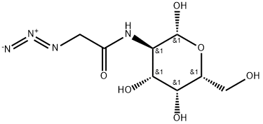 2-[(2-Azidoacetyl) amino] -2-deoxy-D-ga- lactopyranose Struktur