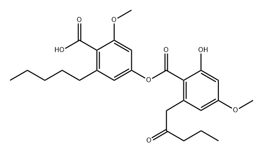 Subconfluentic acid Struktur