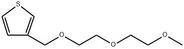 POLY(3-(2-METHOXYETHOXY)ETHOXYMETHYLTHI& Struktur