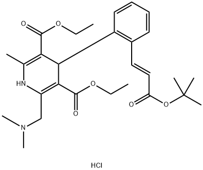 Teludipine (hydrochloride) Struktur