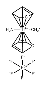 Titanium(1+), amminebis(η5-2,4-cyclopentadien-1-yl)methyl-, hexafluorophosphate(1-) (9CI)