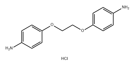 [4-[2-(4-azaniumylphenoxy)ethoxy]phenyl]azanium dichloride Struktur