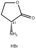 2(3H)-Furanone,3-aminodihydro-,hydrobromide(1:1),(3R)- Struktur