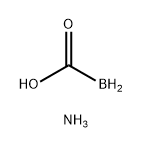 Boranecarboxylic acid, ammonium salt (1:1) Struktur