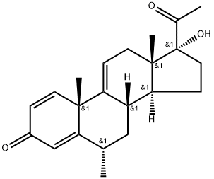 Fluorometholone Impurity 4 Struktur