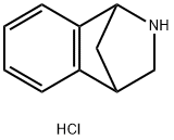 9-azatricyclo[6.2.1.0,2,7]undeca-2,4,6-triene hydrochloride Struktur