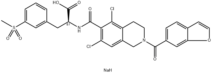 Sodium Lifitegrast Struktur