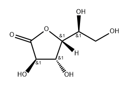 L-Idonic acid, γ-lactone Struktur