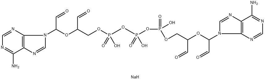 P1,P3-DI(ADENOSINE-5') TRIPHOSPHATE,*PERIODATE OXIDI Struktur