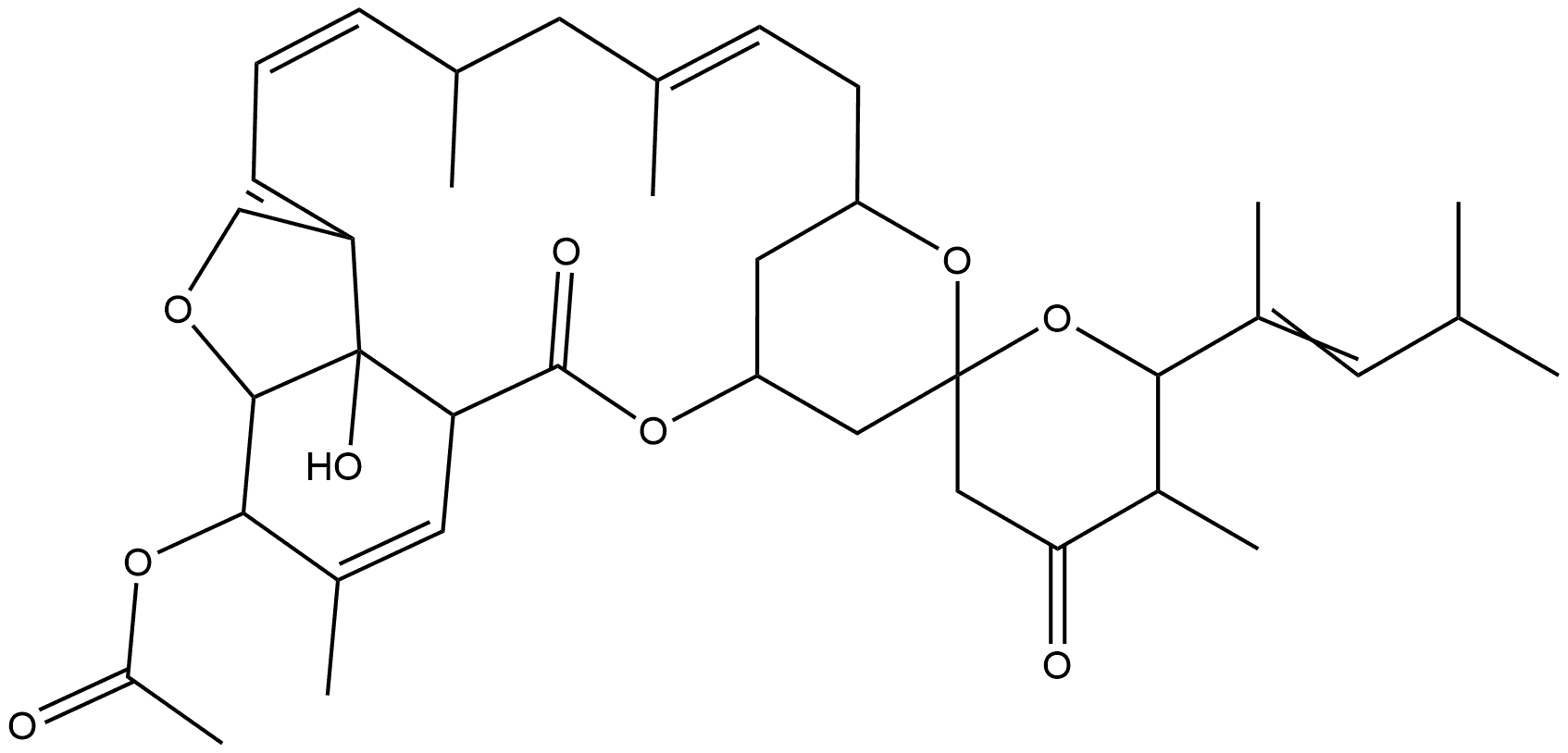 Milbemycin B, 5-O-acetyl-5-O-demethyl-28-deoxy-25-(1,3-dimethyl-1-butenyl)-6,28-epoxy-23-oxo-, [6R,25S(E)]- (9CI)