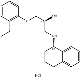 SR 59230A HCl Struktur