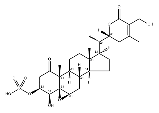 2,3-dihydro-3beta-O-sulfate withaferin A