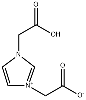 1,3-Bis(carboxymethyl)-1H-imidazolium Struktur