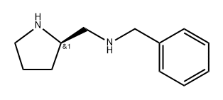 (R)-N-benzyl-1-(pyrrolidin-2-yl)methanamine Struktur