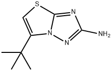 6-(tert-butyl)thiazolo[3,2-b][1,2,4]triazol-2-amine Struktur