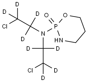 環(huán)磷酰胺-D8, 1178903-96-2, 結(jié)構(gòu)式