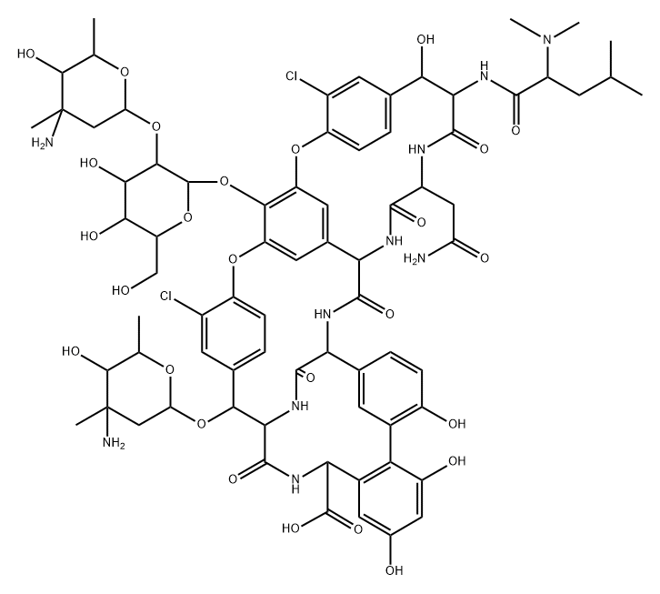 氯東方菌素 D, 118373-83-4, 結(jié)構(gòu)式