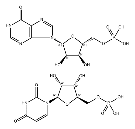 POLYINOSINIC-URIDYLIC ACID POTASSIUM Struktur