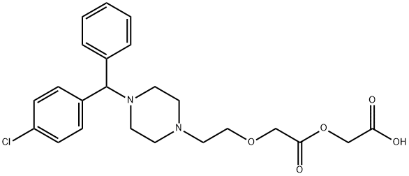 Cetirizine Impurity 79 Struktur