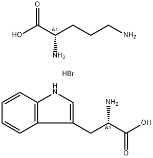 POLY(ORN, TRP) HYDROBROMIDE Struktur