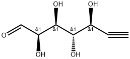 L-Altro-6.7-dideoxy-hept-6-ynose Struktur