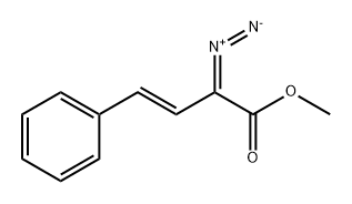 3-Butenoic acid, 2-diazo-4-phenyl-, methyl ester, (3E)-