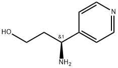 4-Pyridinepropanol, γ-amino-, (γS)- Struktur