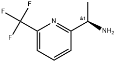 2-Pyridinemethanamine, α-methyl-6-(trifluoromethyl)-, (αR)- Struktur