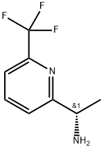 (S)-1-(6-(三氟甲基)吡啶-2-基)乙胺, 1213212-53-3, 結(jié)構(gòu)式