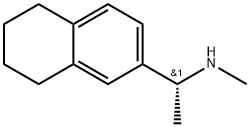 (R)-N-methyl-1-(5,6,7,8-tetrahydronaphthalen-2-yl)ethan-1-amine Struktur