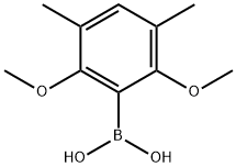 (2,6-dimethoxy-3,5-dimethylphenyl)boronic acid Struktur