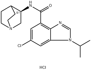 RS 16566 dihydrochloride Struktur