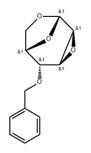 β-L-Gulopyranose, 1,6:2,3-dianhydro-4-O-(phenylMethyl)- Struktur