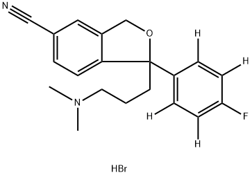 CitalopraM-d4 HydrobroMide Salt Struktur