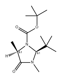 1-Imidazolidine-5-d-carboxylic acid, 2-(1,1-dimethylethyl)-3,5-dimethyl-4-oxo-, 1,1-dimethylethyl ester, (2S-cis)- (9CI)