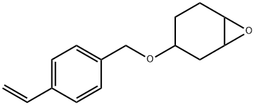 3-[(4-Ethenylphenyl)methoxy]-7-oxabicyclo[4.1.0]heptane Struktur