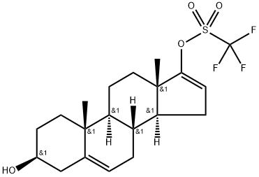 Abiraterone Related CoMpound 2 (Prasterone Triflate) Struktur