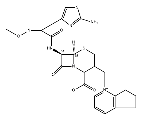 Cefpirome Impurity 2 Struktur