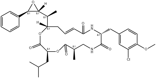 Cryptophycin Struktur