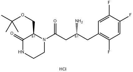 Evogliptin hydrochloride Struktur