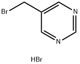 5-(Bromomethyl)pyrimidine xhydrobromide Struktur