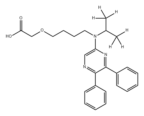 Selexipag Metabolite-d6 (ACT-333679-d6) Struktur