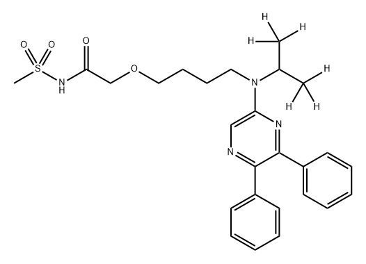 Selexipag-d6 Struktur