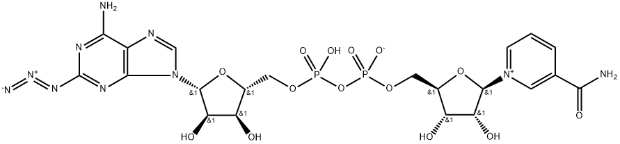 nicotinamide 2-azidoadenine dinucleotide Struktur