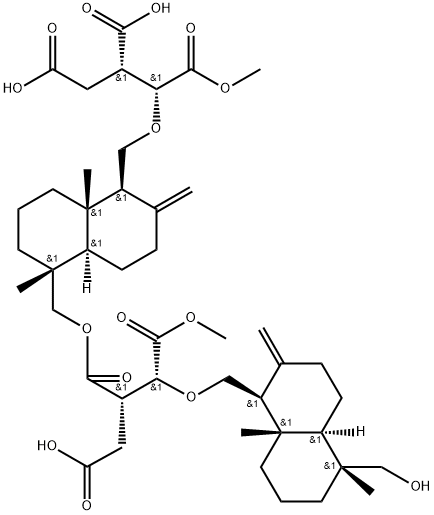 Cryptoporic acid G Struktur