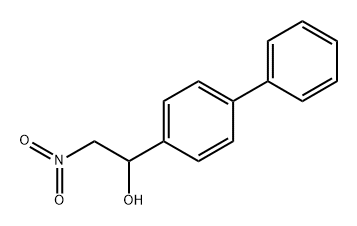 [1,1'-Biphenyl]-4-methanol, α-(nitromethyl)- Struktur